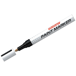 Маркер-краска лаковый черный 4мм