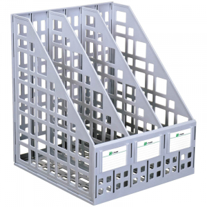 Лоток для бумаг вертикальный Стамм сборный 3 отделения