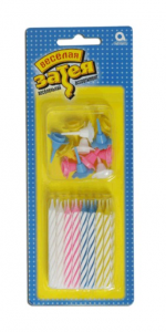 Свечи для торта 24шт