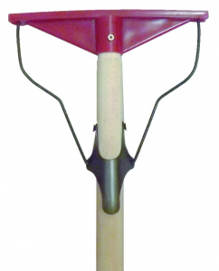 Тряпкодержатель, деревянная ручка пластиковое основание