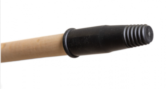 Черенок деревянный  для уборочного инвентаря 130 см, с пластик.наконечником