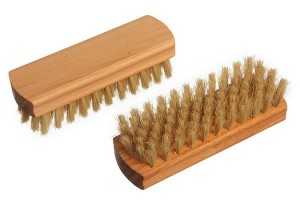 Щетка для обуви 12,5см дерево, нат. волос, 80 пучков