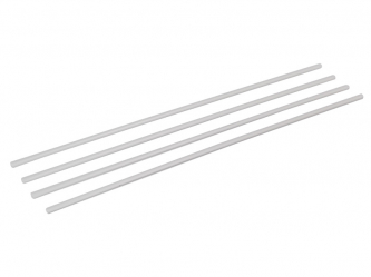 Трубочки для коктейля прямые прозрачные 260*4 мм 1/1000шт