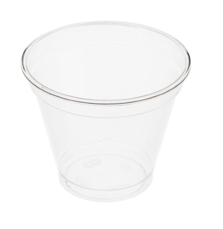 Стакан одноразовый прозрачный 200мл 95мм 1/20/500