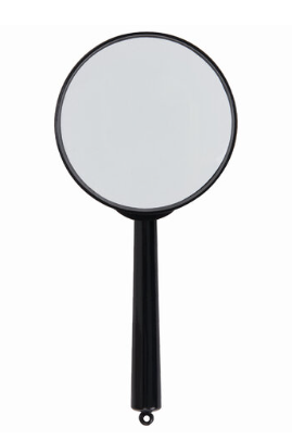 Лупа просмотровая BRAUBERG, диаметр 100 мм, увеличение 3