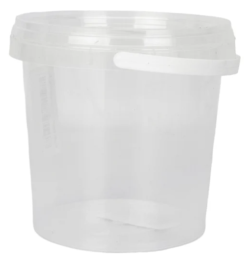 Ведро с крышкой 1 л