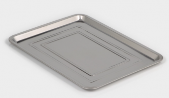 Поднос нержавеющая сталь 45*35*2см