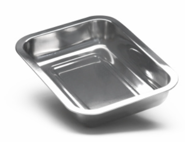 Лоток глубокий 400х300х48 мм нержавейка