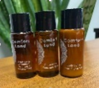 Шампунь-кондиционер во флаконе круги 20 мл., черная крышка Comfort Land 500/125