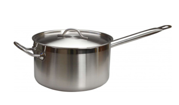 Ковш-Сотейник нержавеющая сталь 6,3 л с двумя ручками