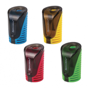 Точилка пластиковая BRAUBERG "Cell" с контейнером,