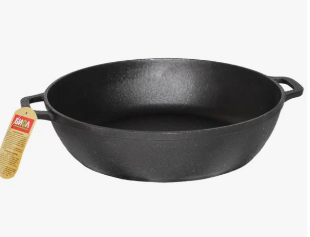 Жаровня чугун 34см без крышки