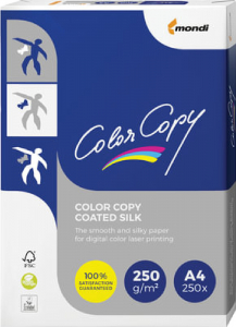 Бумага офисная COLOR COPY GLOSSY А4 250 г/м2 250 л. для полноцветной лазерной печати