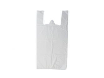 Пакет майка 24+14*44 12мкр белый 1/100