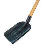 Лопата совковая 22,5*27,5 рельсовая сталь с черенком