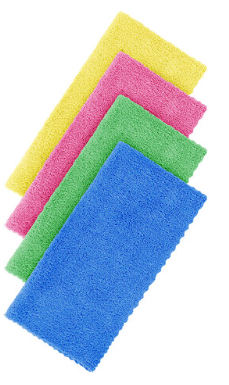 Салфетка микрофибра 30*30  Лайма