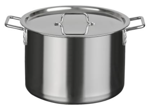 Кастрюля нержавеющая сталь 20л (d35см; h23,5см) [ОБЩЕПИТ] Сварной.