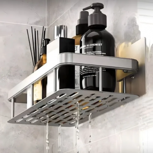 Полка для ванной комнаты алюминиевая 30 см