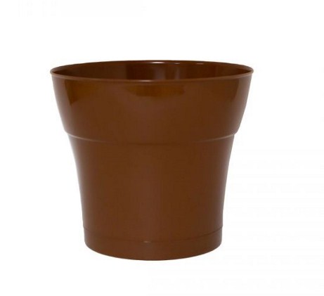 Кашпо ТОСКАНА 1,45л коричневое