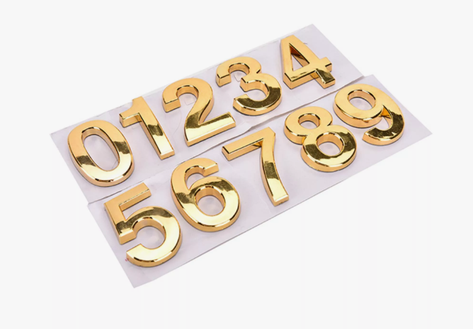 Цифра дверная