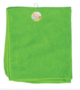 Тряпка для мытья пола микрофибра 50*60 см Любаша Эконом