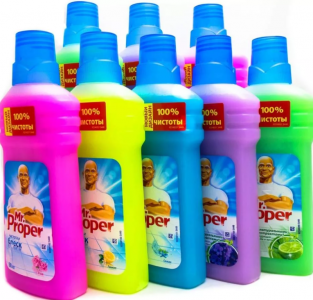 Средство для мытья пола Мистер Пропер750мл 1/14