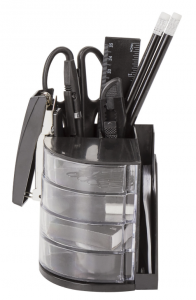 Канцелярский набор  13 предметов в форме веера невращающаяся конструкция