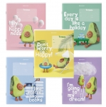 Тетрадь 18 листов А5 клетка обложка картон