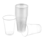 Стакан одноразовый прозрачный 200мл 1/100/3000