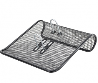 Подставка для календаря большая BRAUBERG Germanium 57х200х200 мм  черная