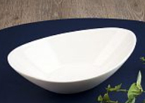 Салатник фарфоровый белый, 700 мл