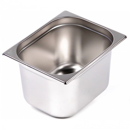 Гастроемкость из нержавеющей стали 327х265х200 мм без крышки Luxstahl