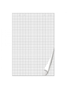 Блокнот для флипчарта 67,5*98см 50л. клетка 80г/м2