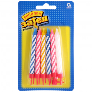 Свечи для торта 12шт