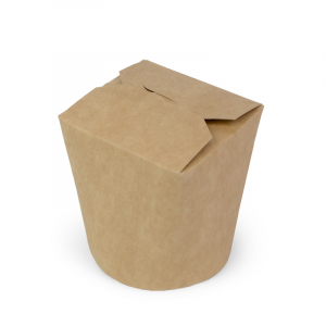 Коробка картонная под лапшу 460 мл крафт 1/20