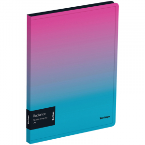 Папка c зажимом Berlingo Radiance А4 пластик 17мм 600мкм с внутр. карманом