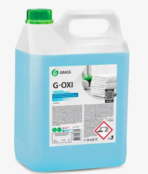 Пятновыводитель-отбеливатель G-Oxi для белых вещей с активным кислородом 5л
