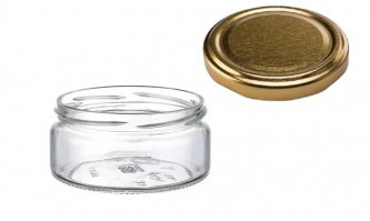 Банка стеклянная с крышкой 100мл