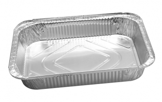 Форма алюминиевая прямоугольная 253*187*54мм 2000мл 1/800