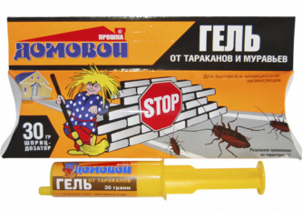 Гель от тараканов и муравьев 30г Домовой шприц