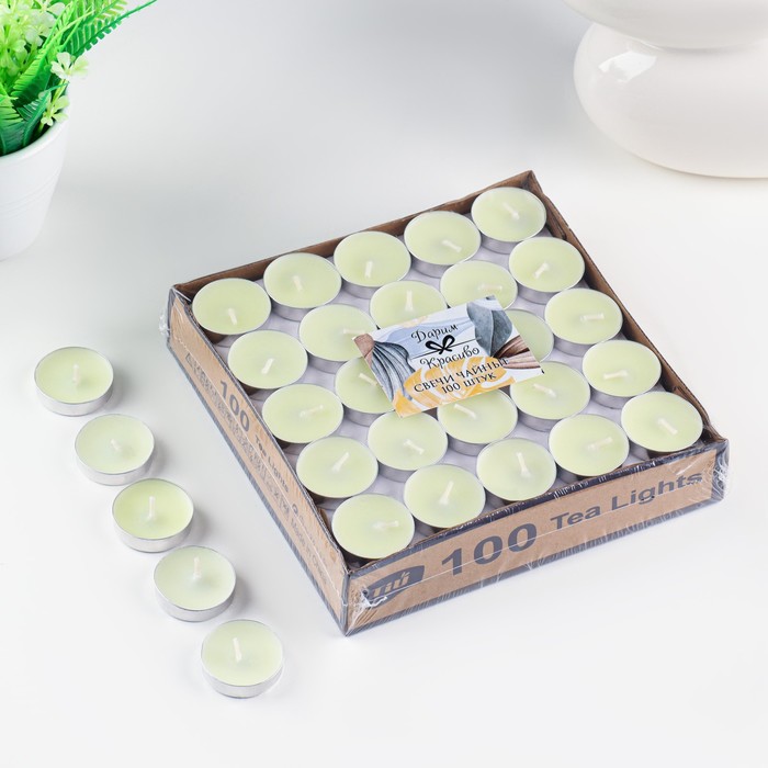 Свеча чайная 6г/100шт