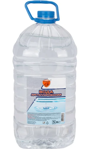Дистиллированная вода ПЭТ канистра 5 л