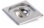 Гастроемкость из нержавеющей стали 176х164х65 с крышкой мм Luxstahl