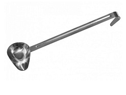 Ложка соусная 100мл нержавеющая сталь Chef. Длина ручки 27,5см.