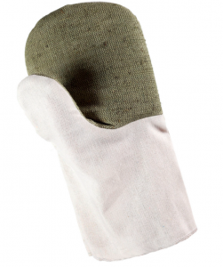 Рукавицы х/б с накладками из брезента