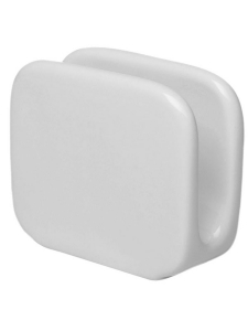 Салфетница Инфинити фарфор белый