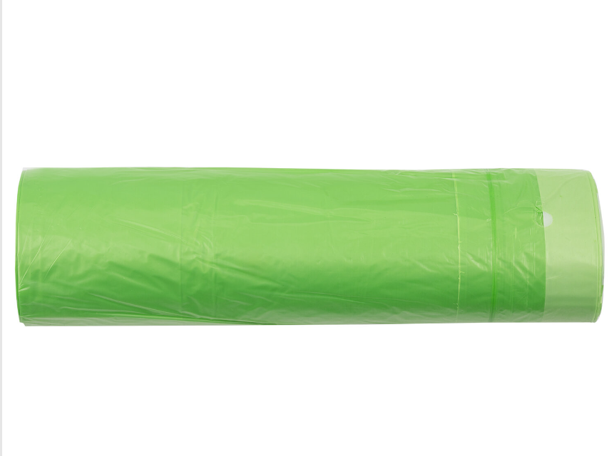 Мешки д/мусора 35л биоразлагаемые с завязками рулон 20 шт. прочные ПНД 14 мкм