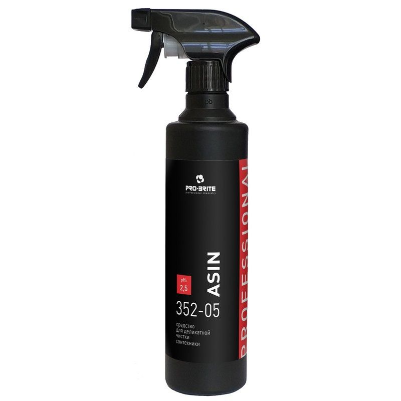 Средство чистящее для сантехники деликатное Asin 500мл pro-brite