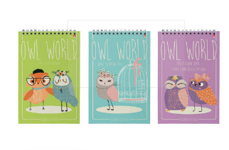 Блокнот А5 40 листов спираль клетка