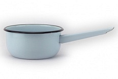 Ковш эмалированный 1,5л без рисунка